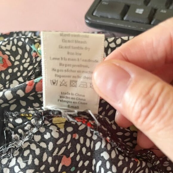 Anthropologie Elevenses Peonia Floral Lightweight Straight Leg Romper Jumpsuit - Picture 13 of 14